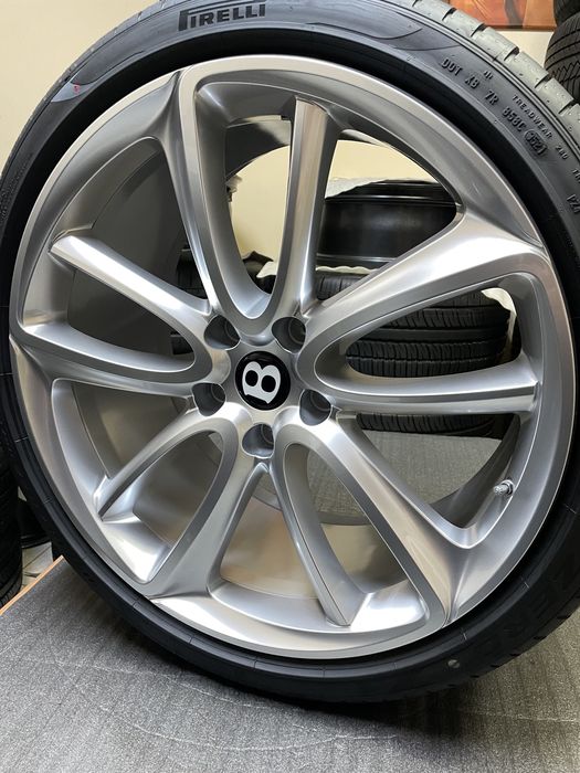 Jante Originale Bentley cont. GT si fl. Spur pe 22 cu anvelope Vara !
