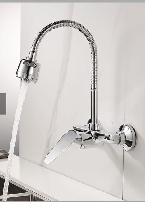 Месингов Смесител за стенен монтаж - Интер Керамик