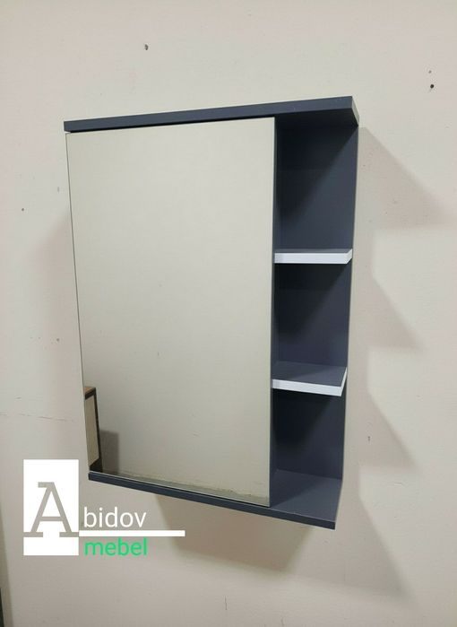 Навесной шкаф с зеркалом для ванной комнаты от производителя.