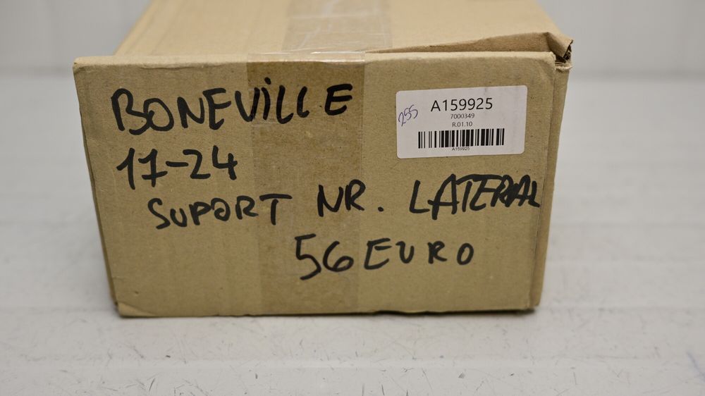 Suport Placa Numar Inmatriculare Lateral Triumph Boneville 2017 - 2024