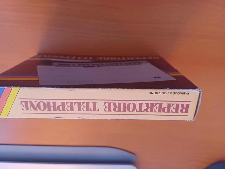 Accesoriu decorațiune înfrumusețare agenda telefonica Hong Kong 1970