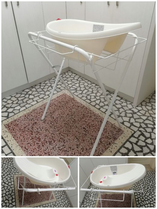 Вана OK Baby - бяла, със стойка