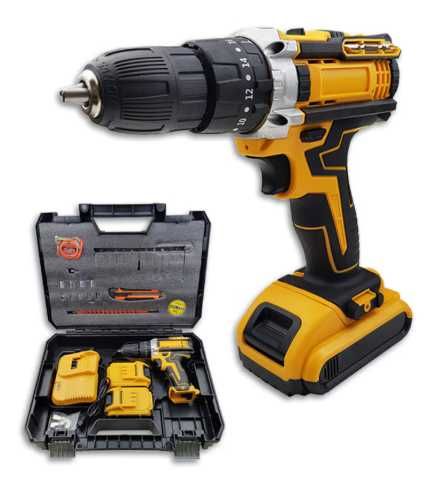 !!!БЕЗПЛАТНА ДОСТАВКА!!! Акумулаторен ударен винтоверт с 2 батерии