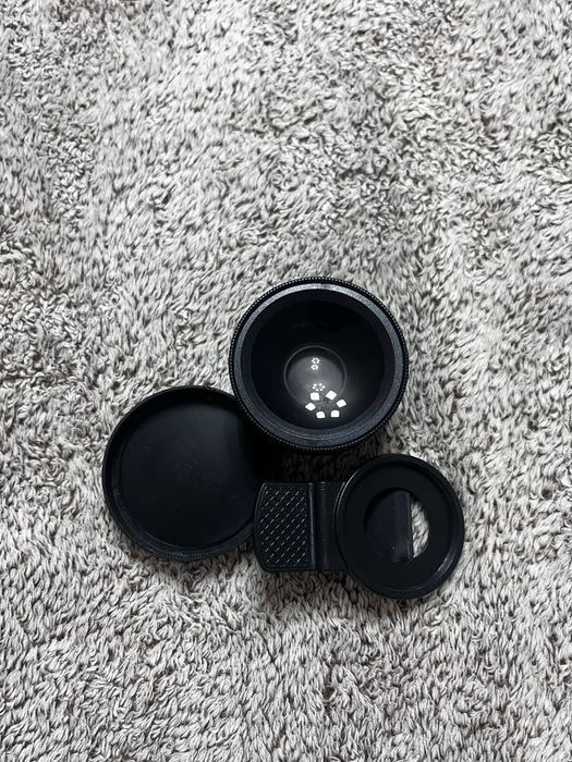 Макролинза для телефона + фишай