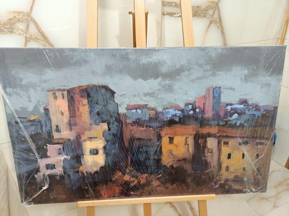 Lichidare colectie Tablou Gheorghe Coman - In lumina amurgului