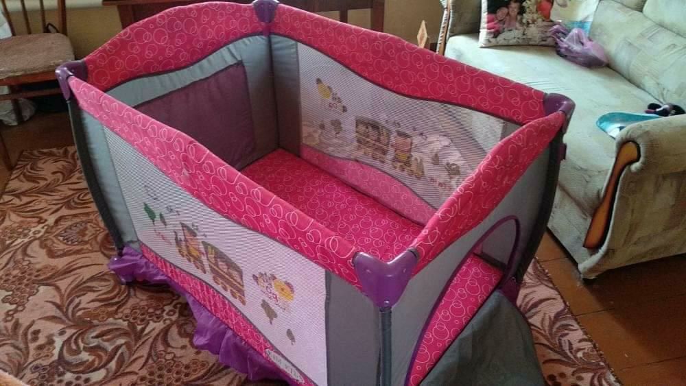 Манеж кроватка игровой