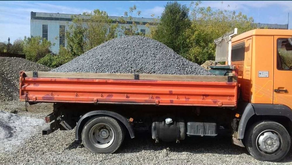 Transport Nisip Margaritar Pietris Amestec Betoane=