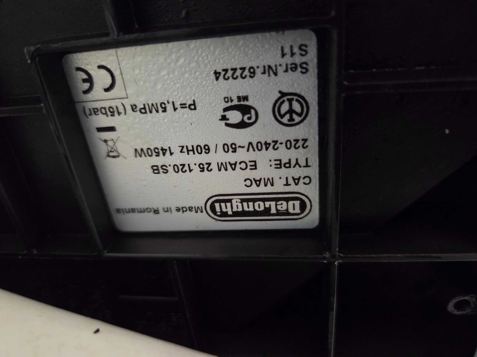 Espressor Automat DeLonghi Magnifica S ECAM 25.120 Aparat Cafea Boabe