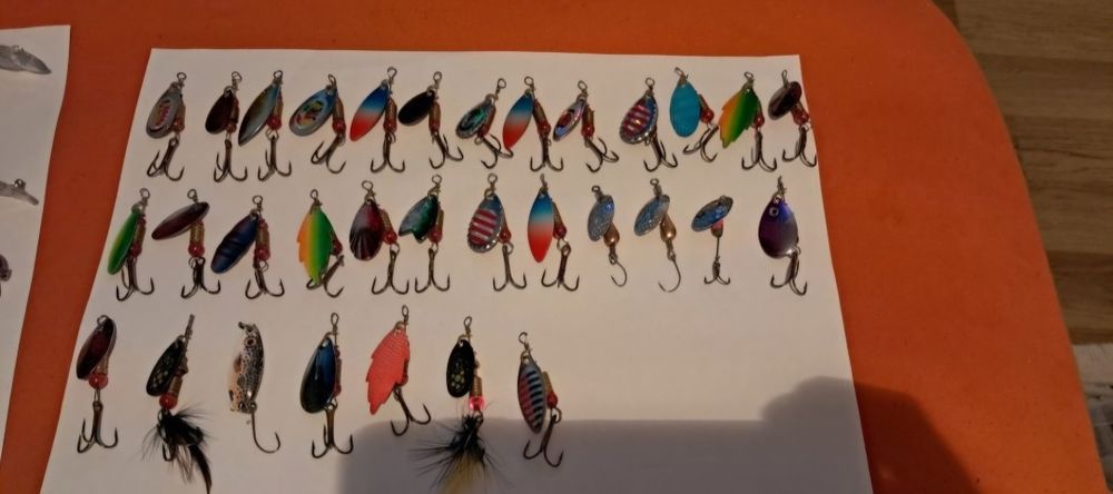 Set voblere+rotative rapitori (pastrav, avat,stiuca, somn,clean,salau)