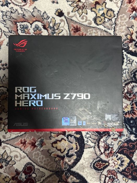 Asus maximus z790 hero i9 14900ks sotiladi