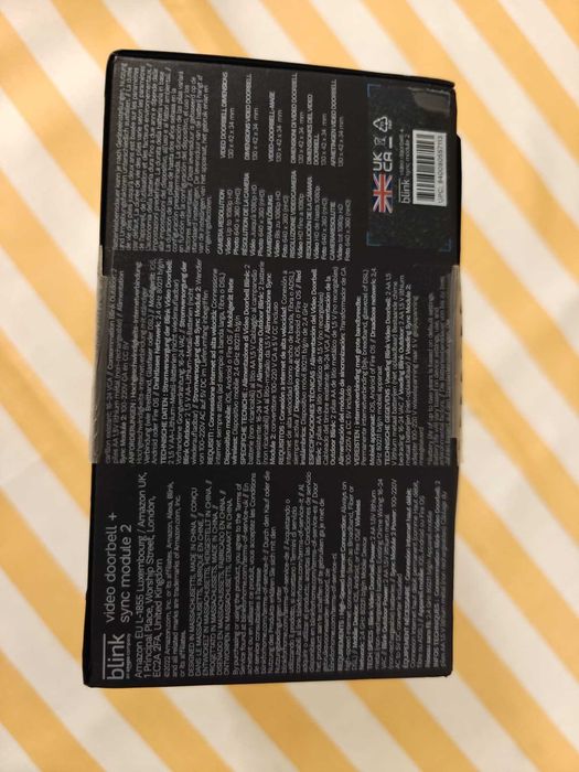 Blink Video Doorbell + Sync modul 2 White EU