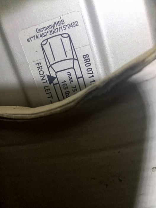 Напречни греди за Ауди Q5 2013+