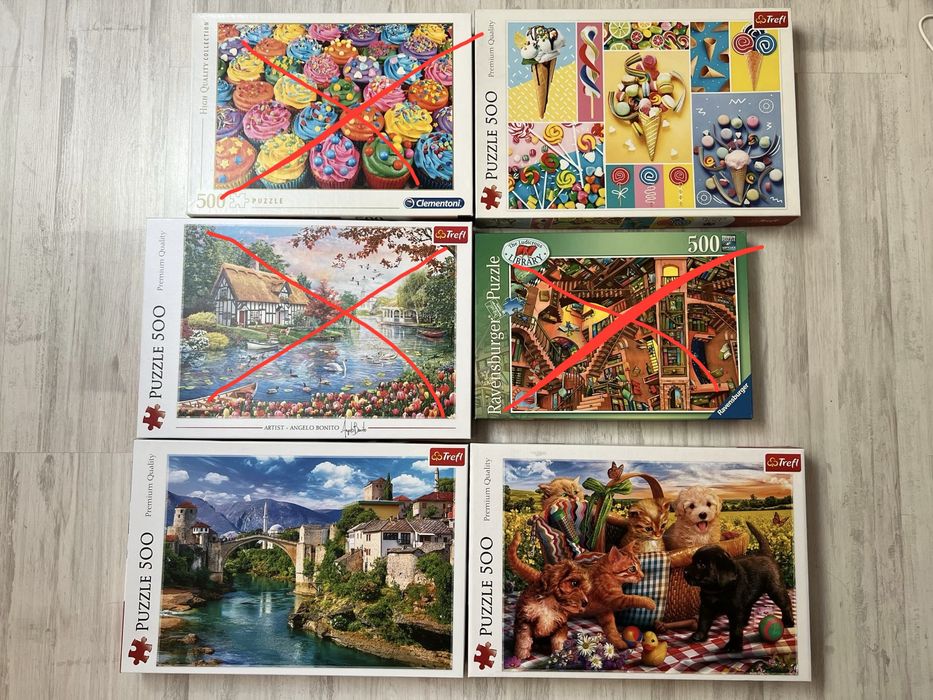 Puzzle 500 piese