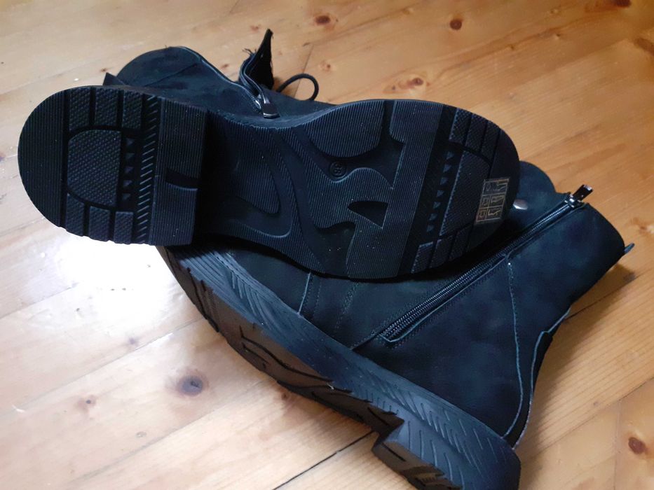 Дамски боти,38 номер,естествена кожа