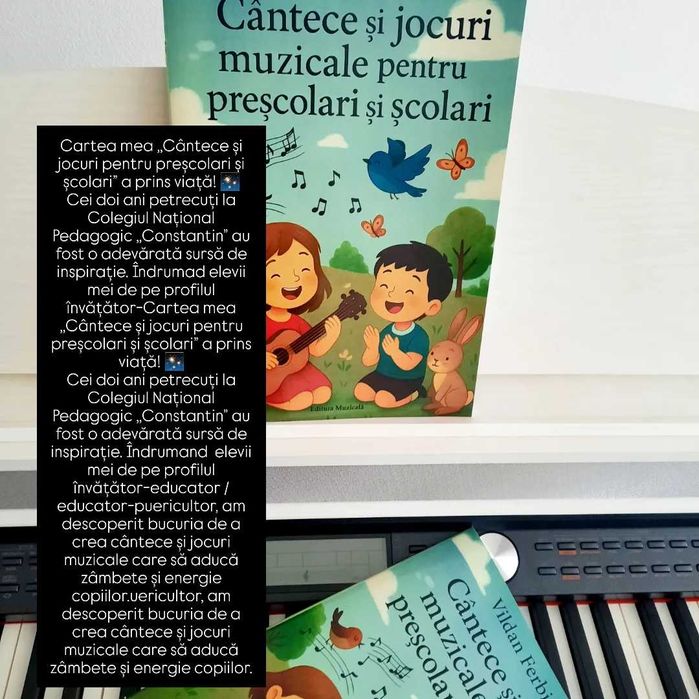 Cântece și jocuri muzicale pentru preșcolari și școlari
