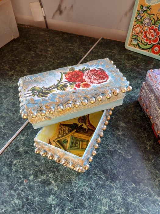 Продам шкатулки ручной работы