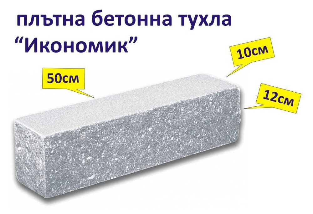 бетонни ТУХЛИ за шахти и резервоари