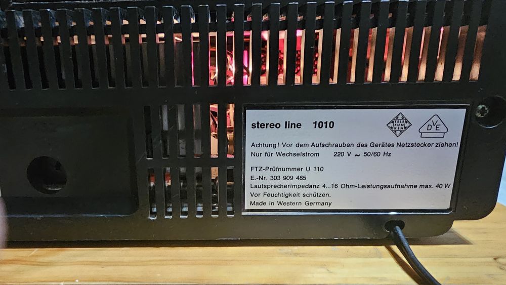 Receiver Telefunken 1010 Stereo-Line