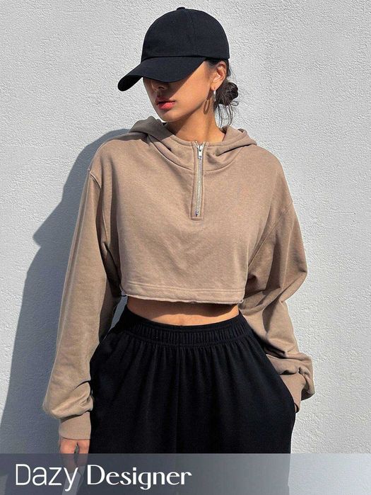 Hanorac crop / marimea S