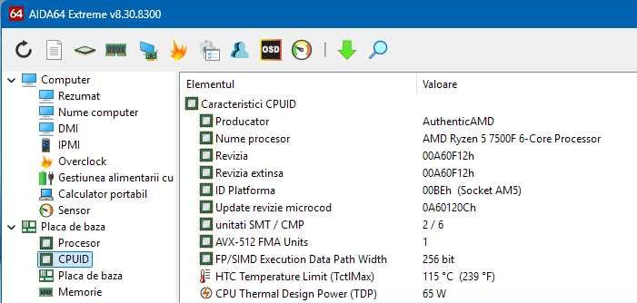 Ryzen 5 7500F, AM5 Tray