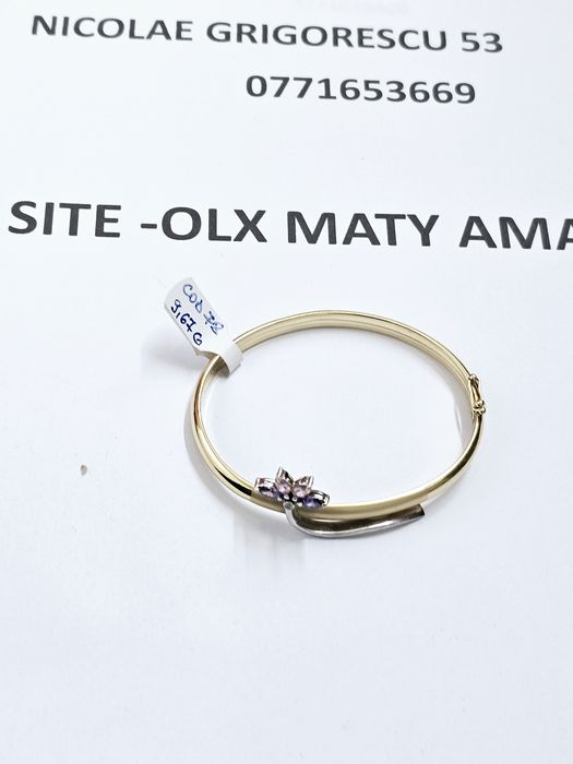 Vand bratara din aur 14 k 9.67 g cod 78