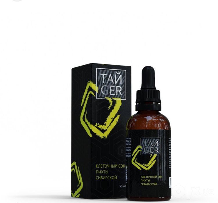 Тайгер Tayger, Fiber Juice, 50 ml | Сок пихты клеточный, 50 мл 265.000
