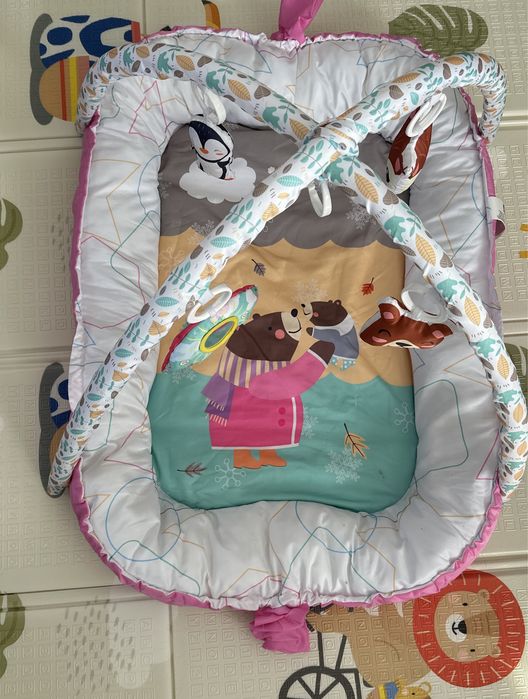 Гнездо за бебе розов