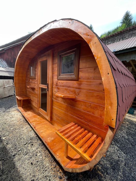 Casuta tip butoi ovala