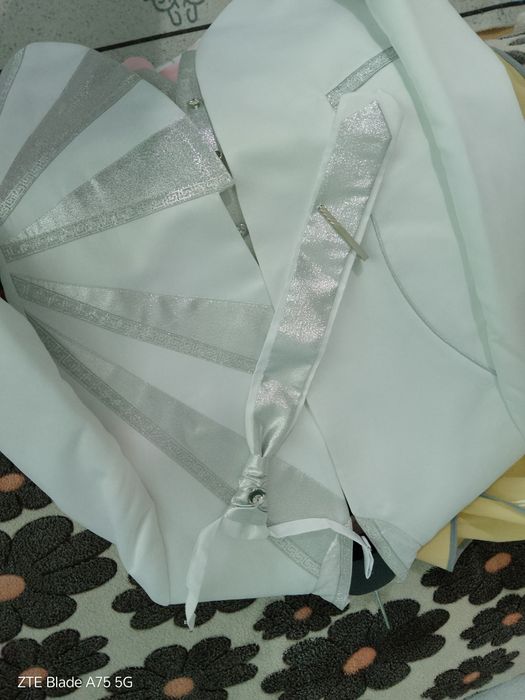 Костюм бял Versace