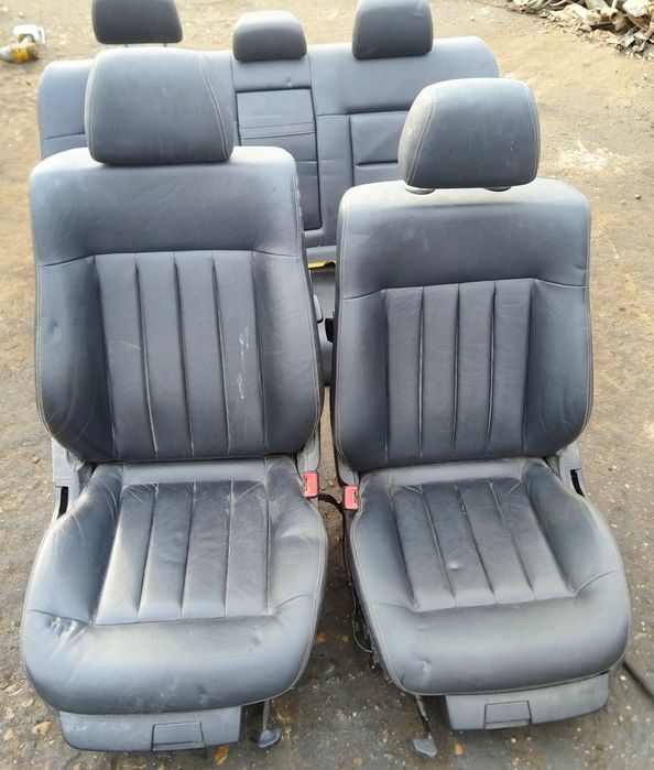 Interior complet PIELE scaune+banchete Mercedes E-Class w212 combi/brk