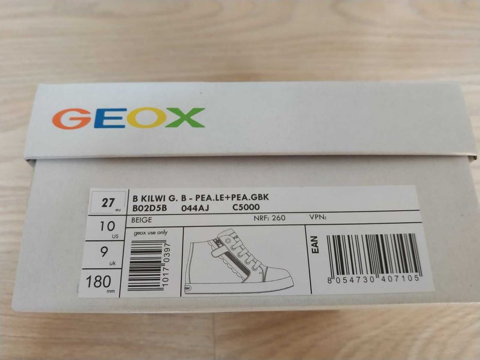 Детски кецове Geox за момиче, номер 27