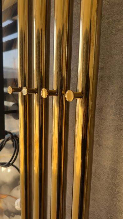 Золотой полотенцесушитель от производителя.