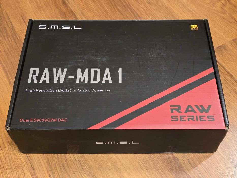 SMSL RAW-MDA1 - DAC de birou și amplificator pentru căști