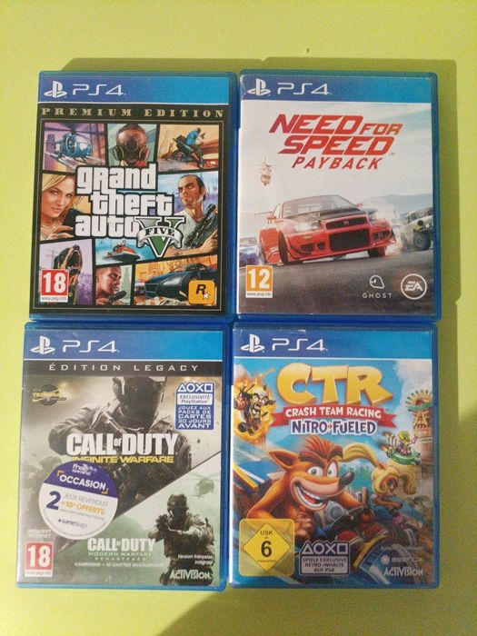 Продавам  Игри за PS4