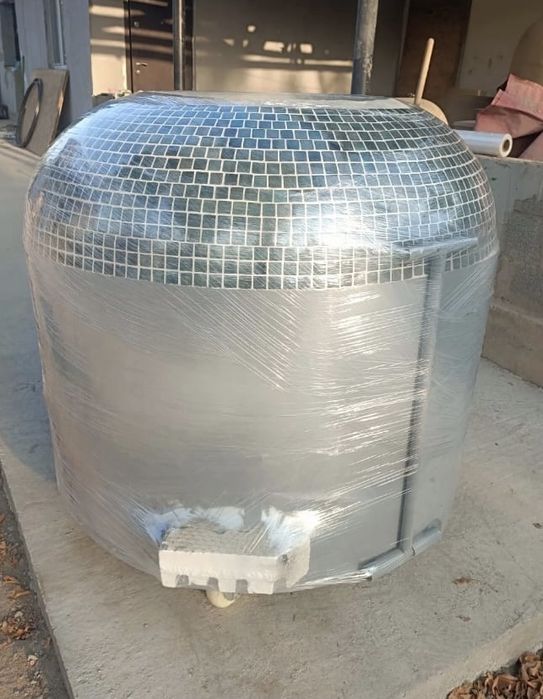 Тандыр бочка электрическая 80/90 см. Новая