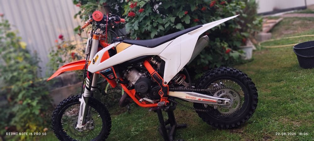 Продам мотоцикл ктм 65 sx