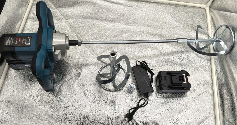 Mixer vopsele & mortar 2x62V – Mobilitate totala