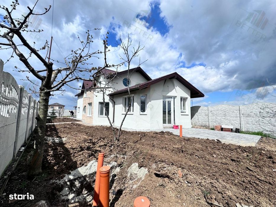 Casa Individuala - 6 Camere - Comuna Berceni - Teren 550 mp