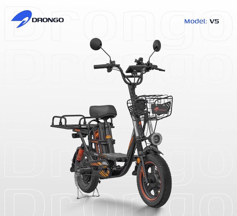 Абсолютно новый электро скутер DRONGO MONSTER мега АКЦИЯ!