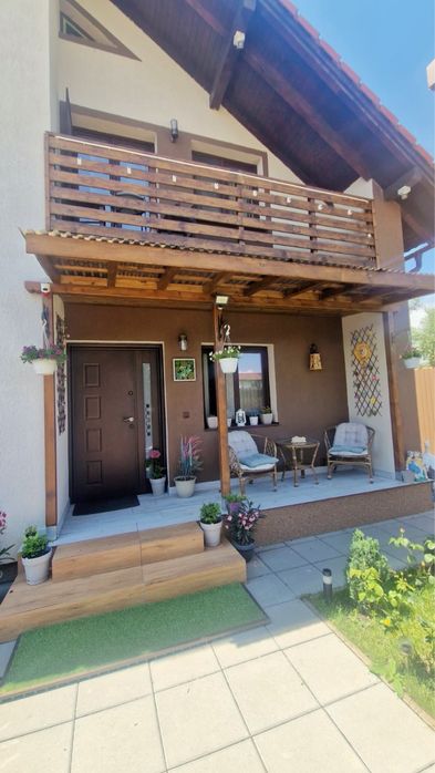 Casa 4 Camere+Birou,3 Bai,190 mp Utili,586 mp Teren,Cu Pompa Caldura NIBE,Eficienta Energetica,Comision 0%