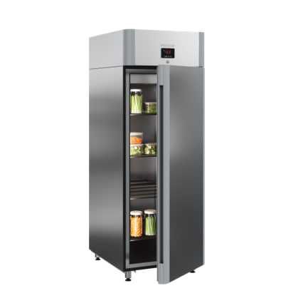 Шкаф холодильный POLAIR CV107-G нержав. 700 литров