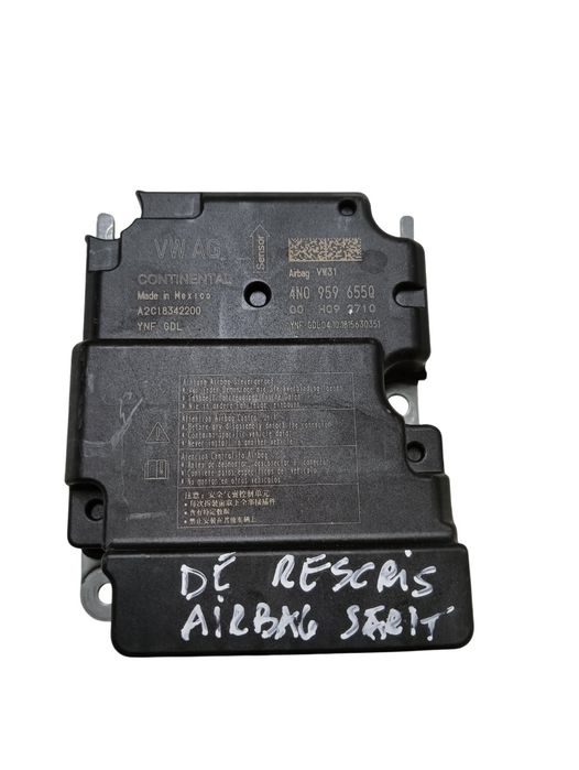 Calculator Airbag Audi A6 C8, 4A2 2018 - > 2.0 40 Tdi Mild Hybrid Dfb