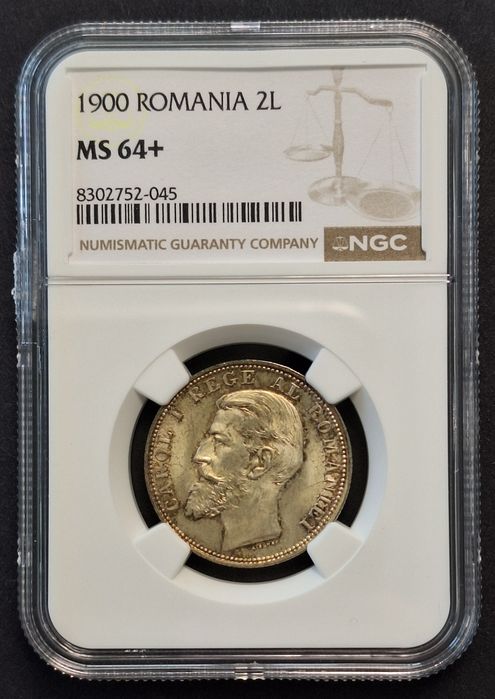Moneda argint 2 lei 1900, Top Pop Singura