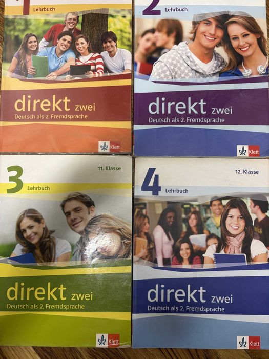 Учебници по немски direkt zwei (Klett) 9-12 клас