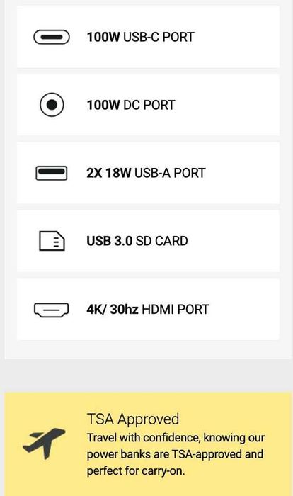 PowerBank Omnicharge Omni 40C+