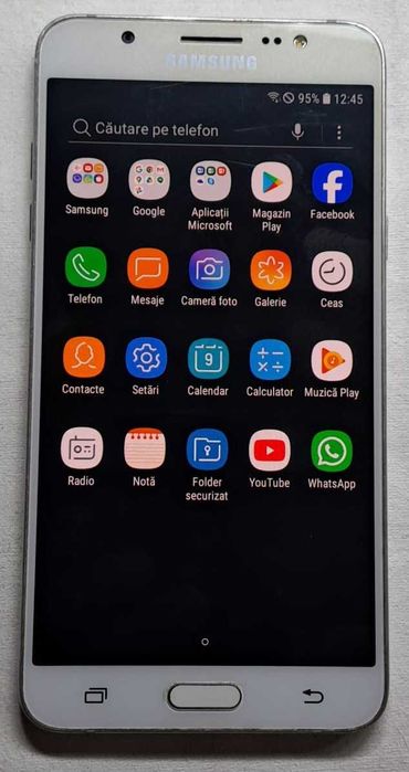 Samsung Galaxy J7 (2016), 16GB, 4G, Alb