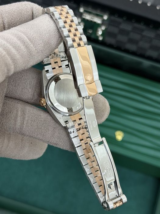 Rolex Datejust 31 Everose Rolesor – White Diamond Dial Jubilee