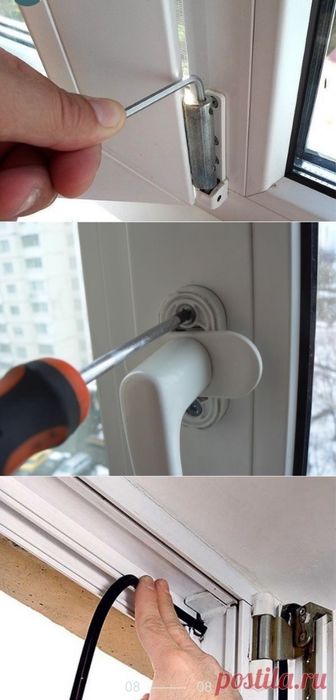 Ремонт окна двери