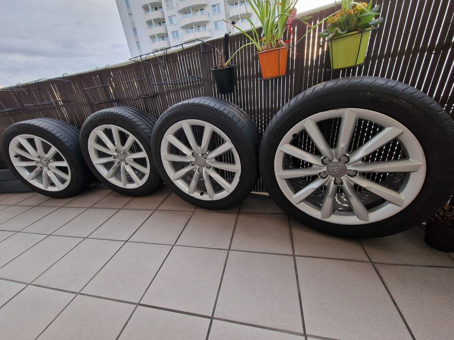 Оригинални джанти 19ки за Ауди със гуми!