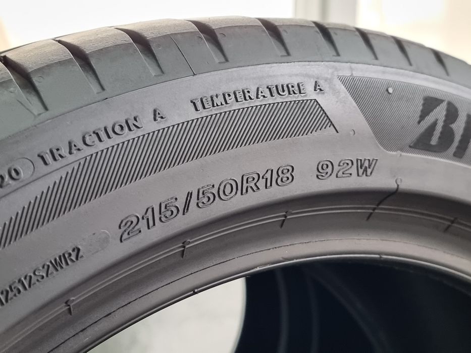 "Dot 24" 215/50/18 Bridgestone 4Броя: 250€ 6.5мм